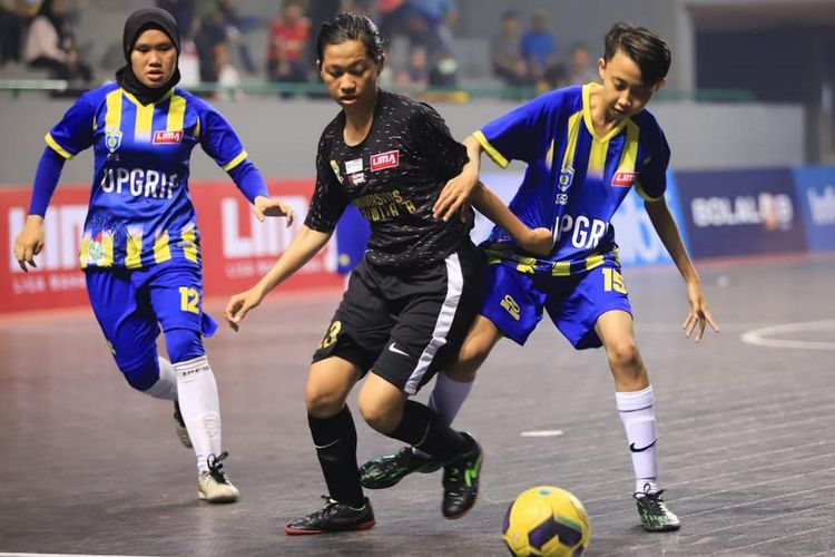 Laga futsal putri Liga Mahasiswa Sumatra Conference Seasons 7 di Kota Palembang. Kejuaraan diikuti 10 tim putra dan 3 tim putri mulai 13-24 Oktober 2019.