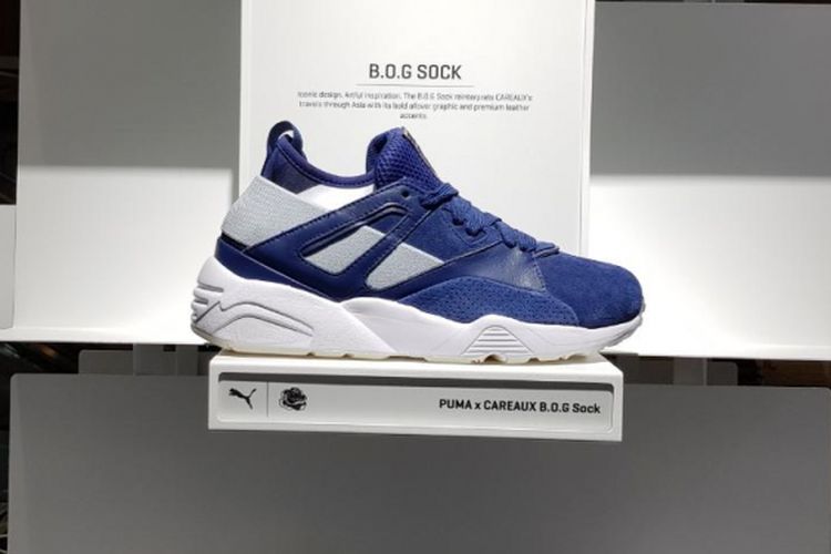 PUMA X CAREAUX, salah satu koleksi sneaker kolaborasi di Puma Select, Pacific Place Mall, Jakarta.