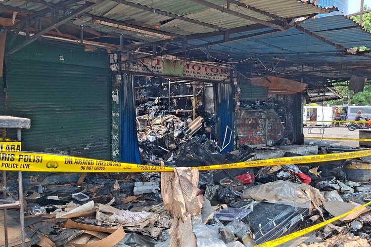 Kronologi Kebakaran Pasar Mobil Kemayoran, Api Muncul dari Bengkel yang Tutup