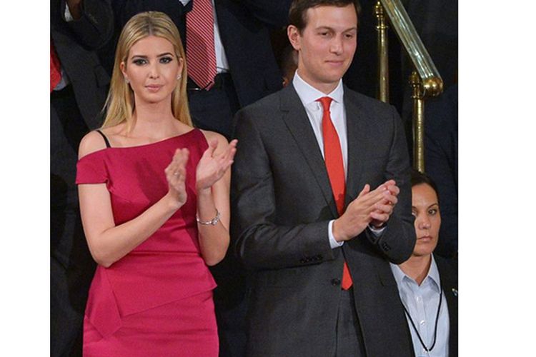 Putri Presiden Amerika Serikat Donald Trump, Ivanka dan suaminya Jared Kushner.