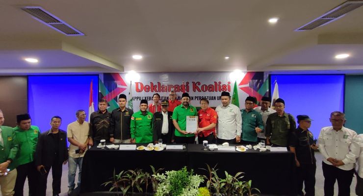 PDI-P Deklarasi Koalisi dengan PKB, PPP, dan Partai Ummat pada Pilkada Padang