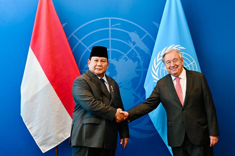 Prabowo Nyatakan Dukung Penguatan PBB Saat Bertemu Antonio Guterres