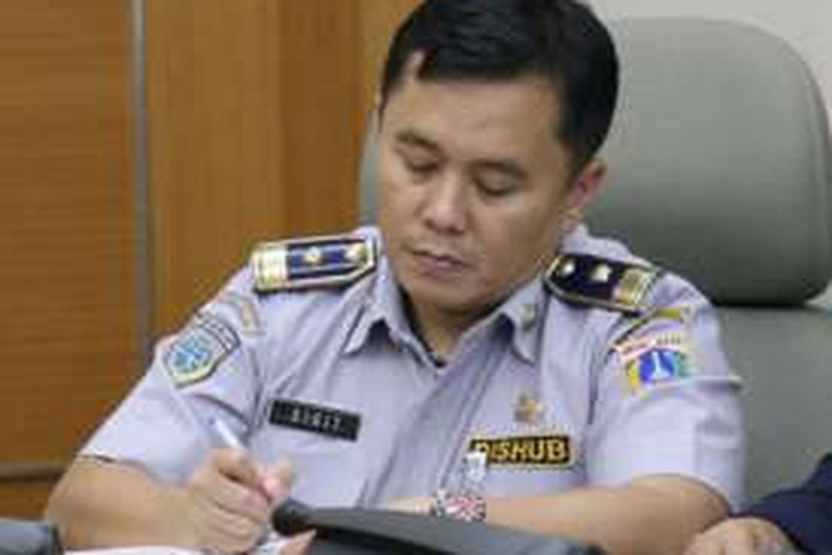 Wakil Kepala Dishubtrans DKI Jakarta Sigit Wijatmoko. 