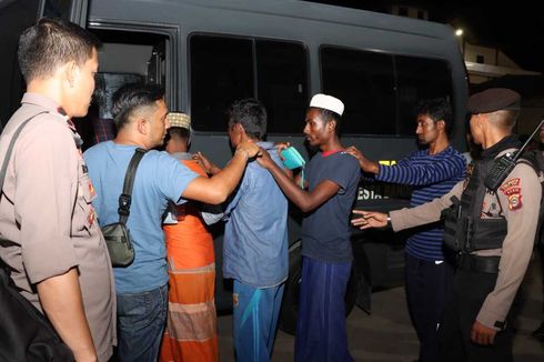 Kabur dari Tempat Penampungan, 12 Imigran Rohingya dan 1 Terduga Agen Asal Myanmar Ditangkap