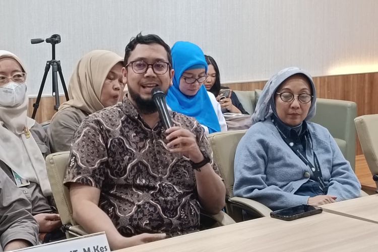 dr. Aditya Agita Sembiring, Sp.JP(K) saat ditemui di Rumah Sakit Jantung dan Pembuluh Darah (RSJPD) Harapan Kita, Jakarta Barat, Rabu (24/9/2025).