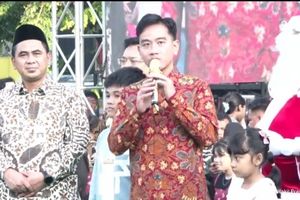 Wapres Gibran Hadiri Perayaan Natal di Salatiga, Bagikan Kado ke Anak-anak