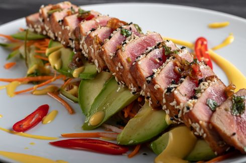 Resep Tuna Tataki Panggang Teflon, Sajian Ikan Khas Jepang