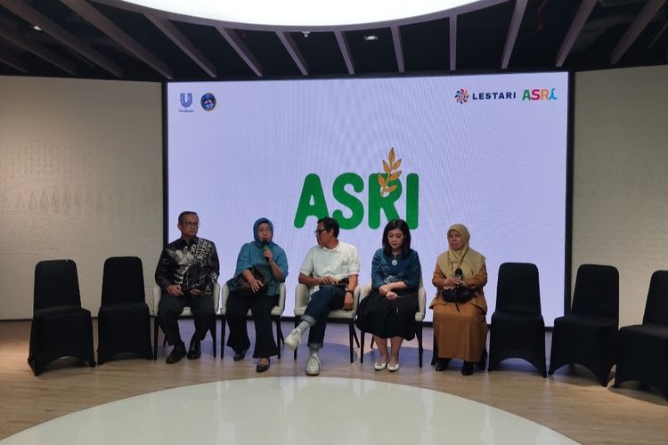 acara Kick-Off Program Akademi Sekolah Lestari (ASRI): Bersemi Generasi Lestari, Senin (7/7/2025).
