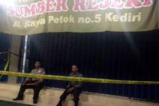 Perampok Toko Emas Terluka Pecahan Kaca