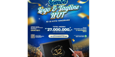 Pemkot Tangerang Gelar Lomba Logo dan Tagline HUT Ke-32, Total Hadiah Rp 27 Juta