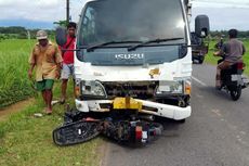 Truk Tabrak Motor di Kulon Progo, Seorang Lansia Alami Luka Berat