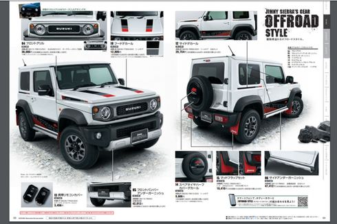 Empat Modifikasi Resmi Suzuki All New Jimny Sierra