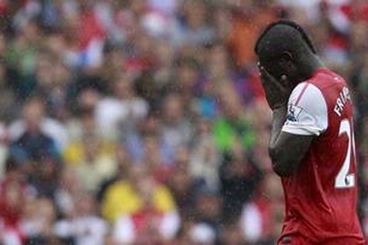 Gelandang Arsenal, Emmanuel Frimpong.