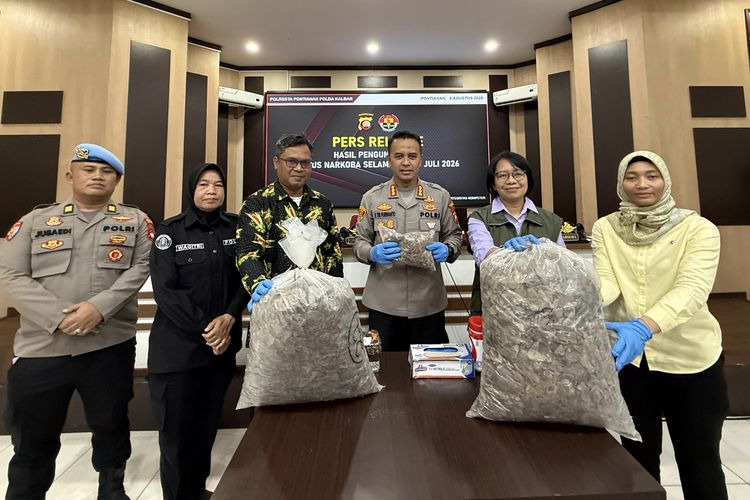 Perdagangan 593 Kg Sisik dan Kuku Trenggiling di Pontianak, 2 Orang Penjual Ditangkap