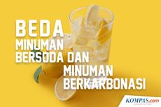 INFOGRAFIK: Beda Minuman Bersoda dan Minuman Berkarbonasi