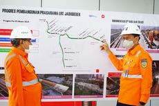 Cek Progres LRT Jabodebek, Komut KAI Said Aqil: Siap Operasi Juli 2022