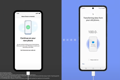 Fitur Transfer Chat WhatsApp dari iPhone ke Android Hadir Perdana di Galaxy Z Fold3 dan Z Flip3