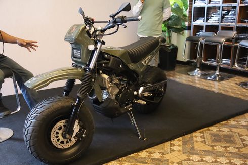 Yamaha XSR 155 Custom, Big Wheels Bike