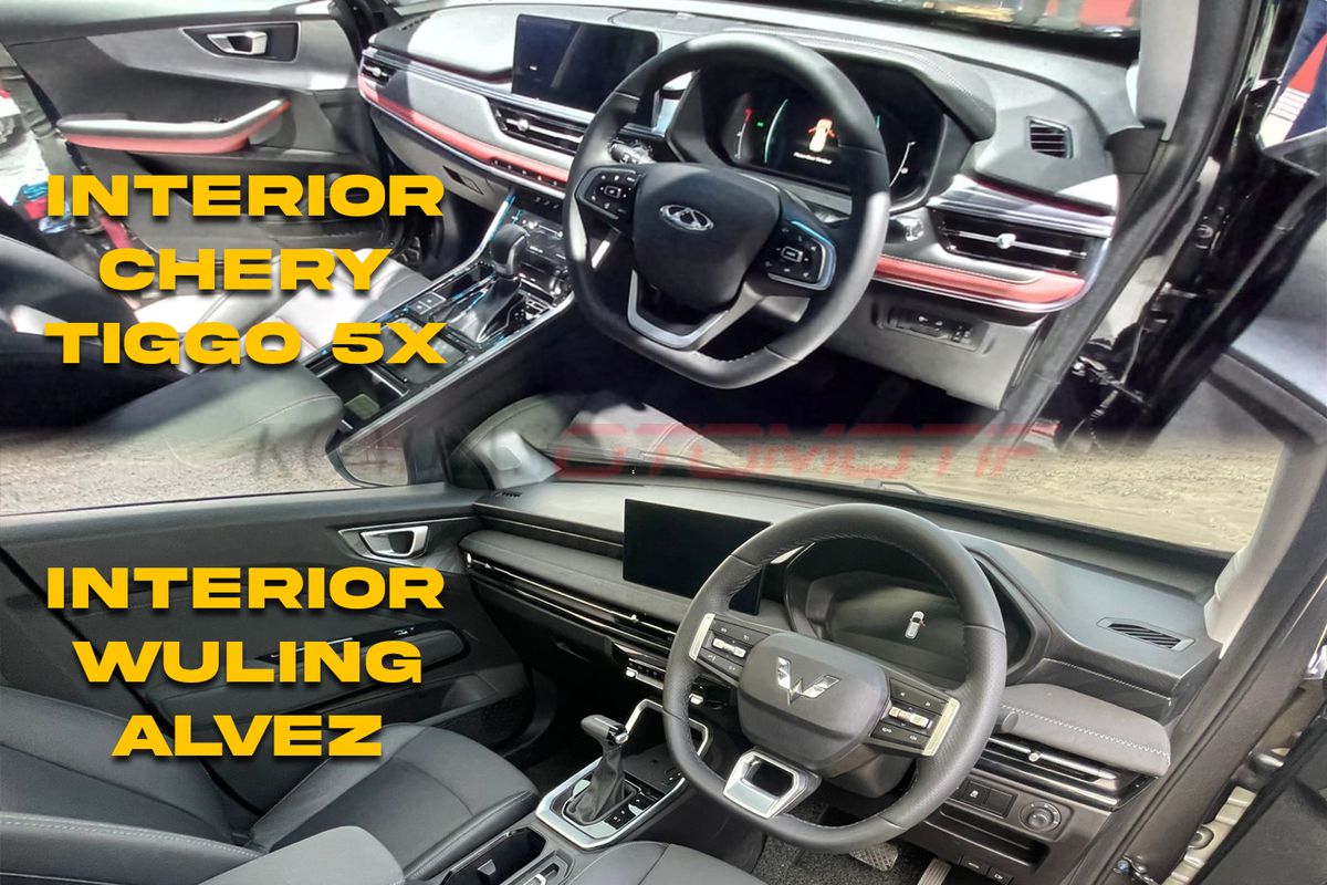 Bedah interior Wuling Alvez dan Chery Tiggo 5X