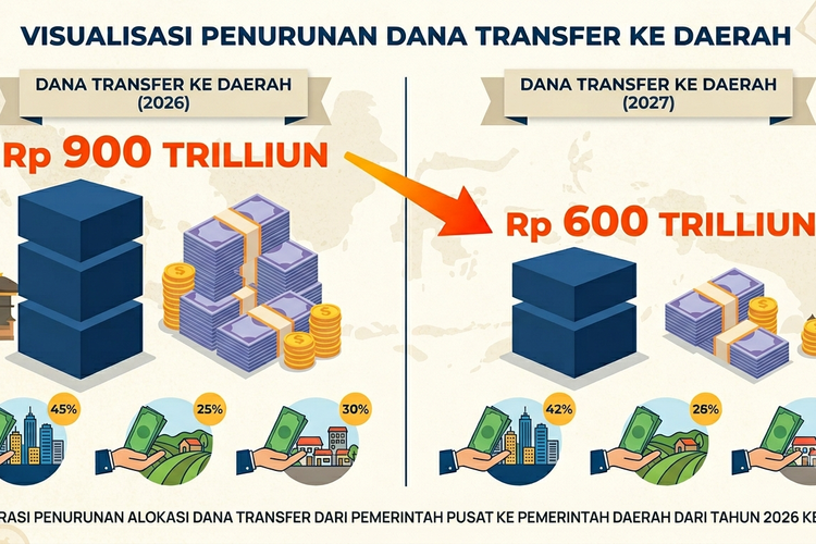 Waka Komisi II DPR: Dana Transfer ke Daerah 2027 Berkurang Rp 300 Triliun