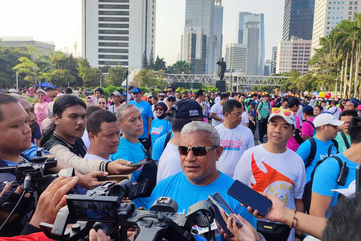 Kampanye di CFD, Kepala BNN: Hidup Sehat Lebih Baik daripada Pakai Narkoba