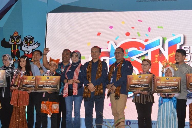 Penutupan Olimpiade Sains Nasional (OSN) 2019 tingkat sekolah dasar di Yogyakarta, Jumat (5/7/2019).