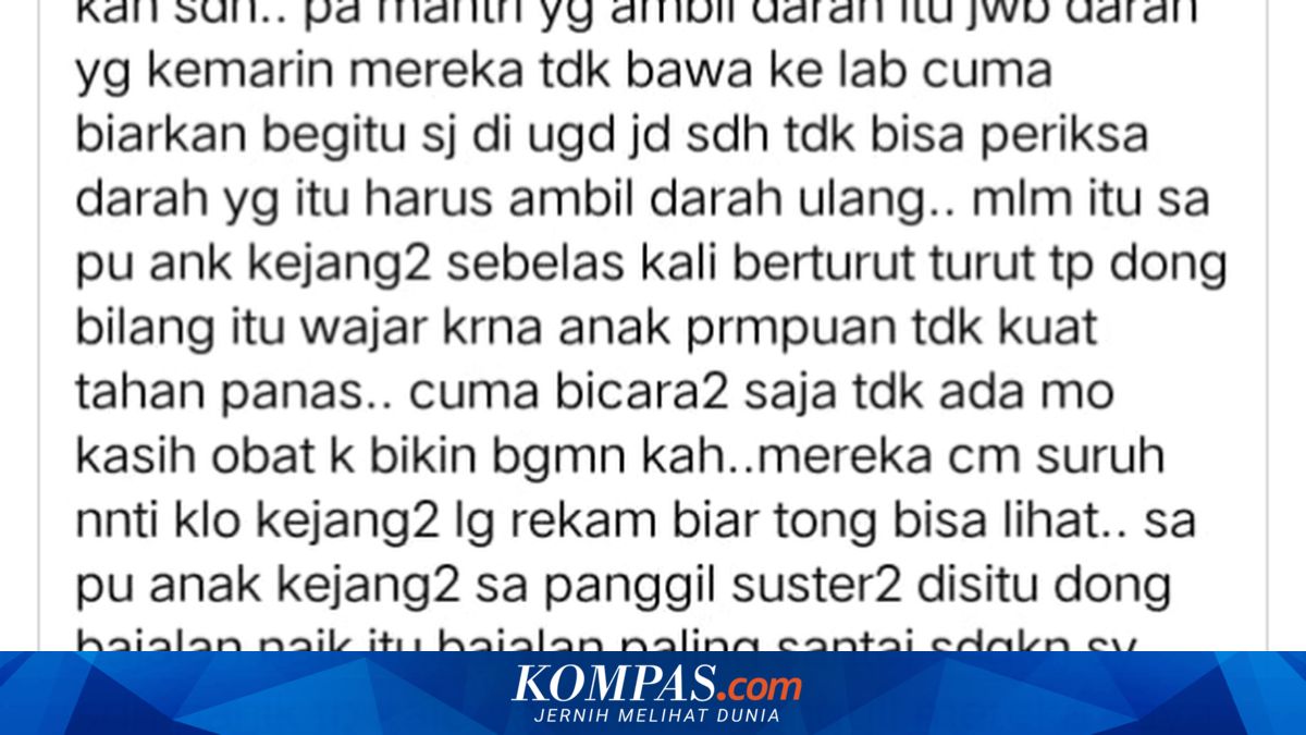 Viral Ibu di Sorong Unggah Dugaan Kelalaian Penanganan Anaknya hingga Meninggal, Ini Respons RS