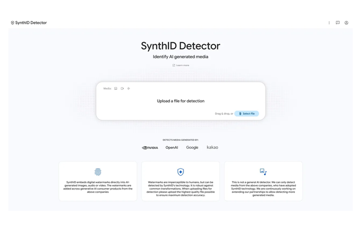 Google Rilis SynthID Detector, Alat untuk Cek Foto dan Video Buatan AI