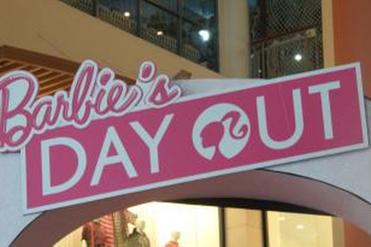 Arena bermain Barbie's Day Out di Mall Kelapa Gading 3. 