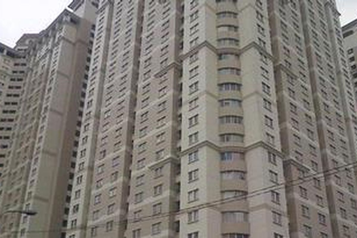 Apartemen Mediterania di jalan Tanjung Duren Utara Raya, Grogol Petamburan, Jakarta Barat. 