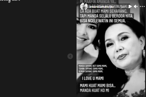 Sebelum Meninggal Dunia, Ibunda Amanda Manopo Terinfeksi Covid-19 dengan Komorbid Diabetes