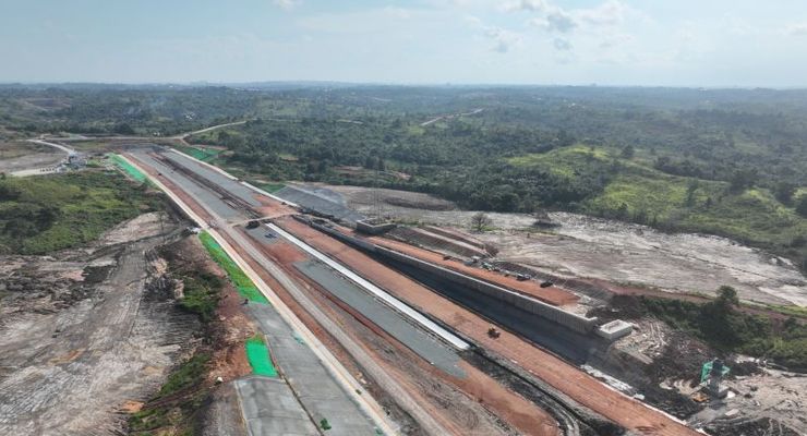 PTPP Percepat Pembangunan Tol Penghubung Bandara-IKN