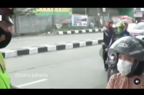 Naik Motor ke Lampung, Wanita Ini Menangis Saat Diminta Putar Balik