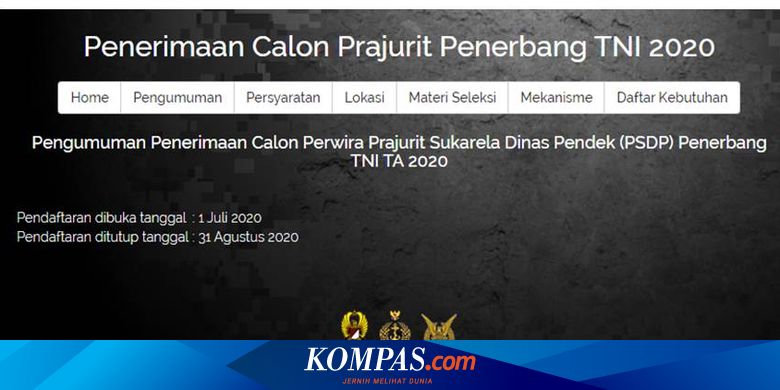 Rekrutmen Calon Prajurit Penerbang TNI 2020, Simak Info Lengkapnya!