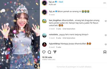 Kembali Bikin Heboh, Fuji Sukses Jual Lebih dari 3.000 Produk di ...