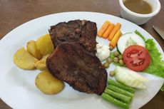 Resep Steak Lidah Sapi, Sajikan dengan Kentang Tumbuk dan Sayuran