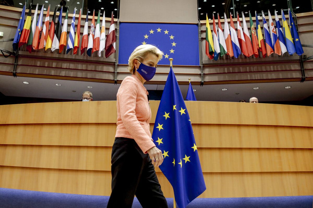 In her first State of the Union speech, European Commission President Ursula von der Leyen called for EU unity to confront future crises post-pandemic.