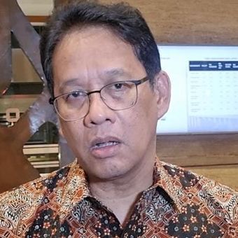 Menteri Keuangan Purbaya Yudhi Sadewa saat ditemui di Kantor Pusat Direktorat Jenderal Pajak (DJP), Jakarta pada Senin (13/10/2025).