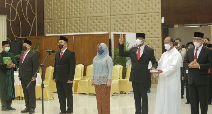 Lima Pejabat Tinggi Otorita IKN Dilantik, Satu Orang dari Kalimantan Timur
