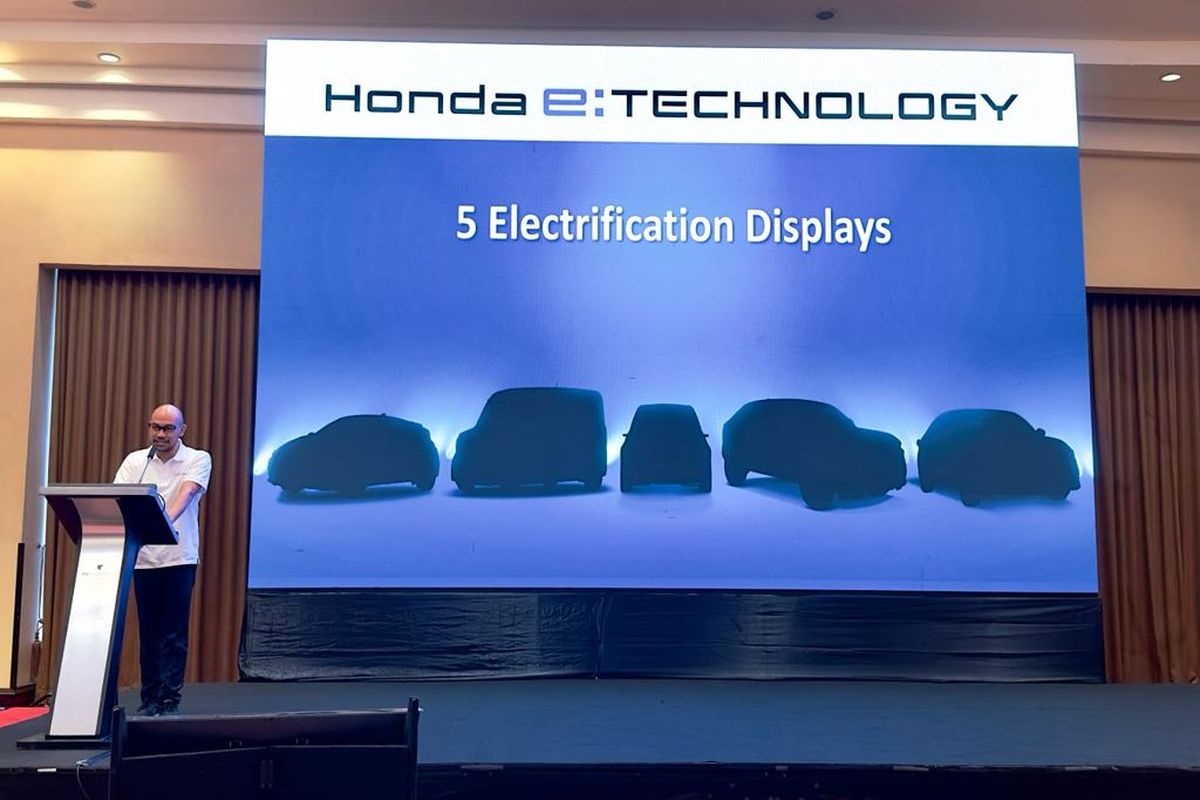 Honda akan bawa lima kendaraan elektrifikasi dan meluncurkan satu produk baru pada GIIAS 2023