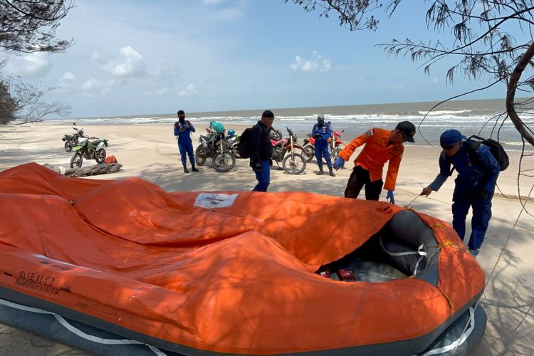 Ditemukan Warga di Seruyan Kalteng, Lima Life Raft KM Virgo Akan Dibawa ke Banjarmasin