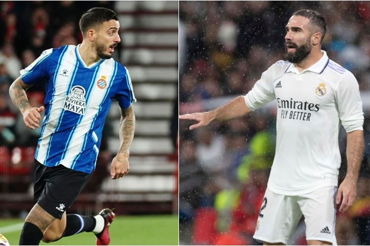 Carvajal dan Joselu yang pekan ini akan berduel di pertandingan Real Madrid vs Espanyol adalah saudara ipar. Istri masing-masing pemain adalah saudara kembar.