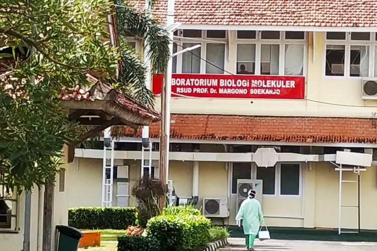 Laboratorium Biologi Molekuler RSUD Margono Soekarjo Purwokerto, Kabupaten Banyumas, Jawa Tengah.