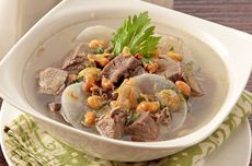 Resep Soto Bandung, Kuah Bening dengan Potongan Daging dan Lobak 