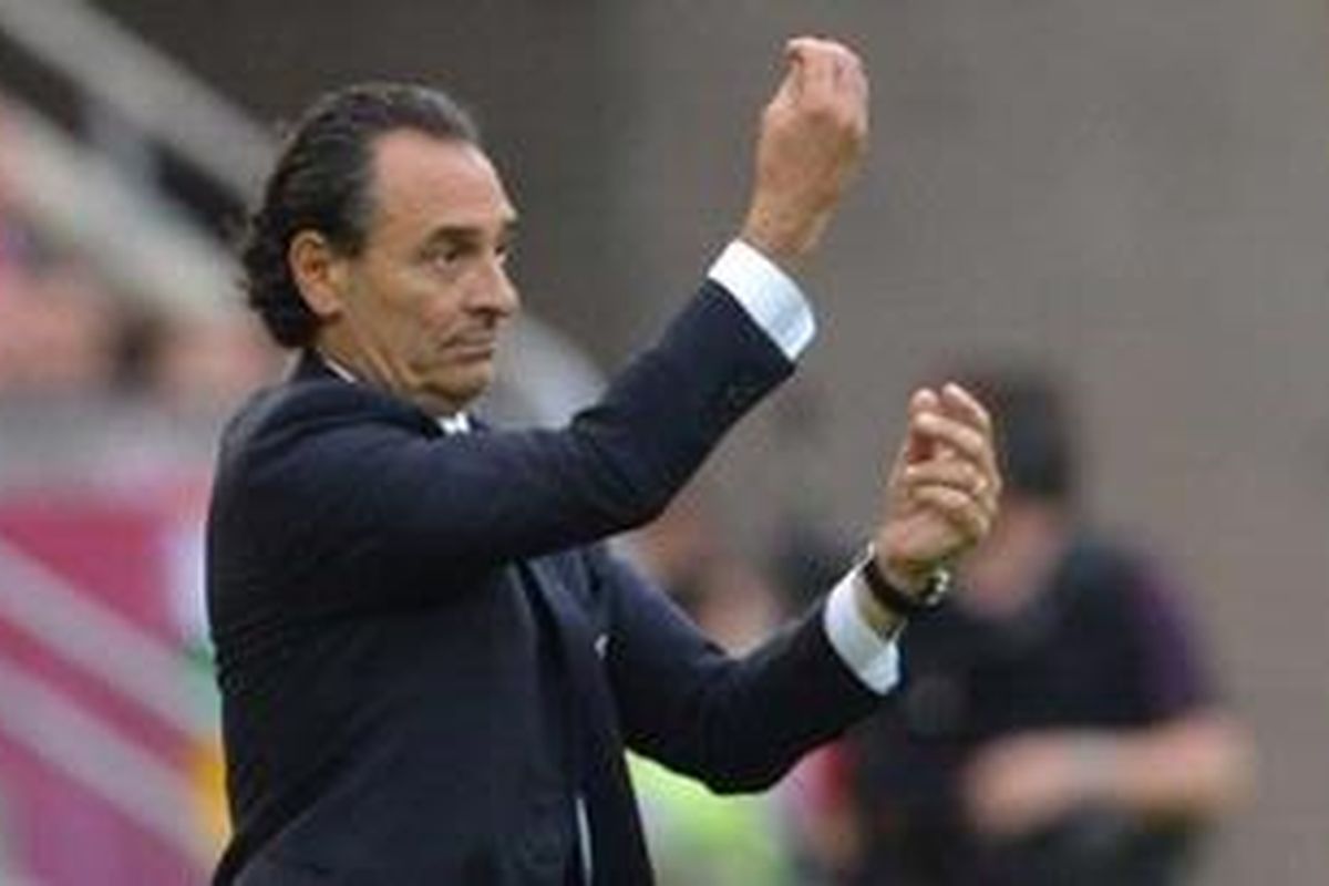 Pelatih Italia, Cesare Prandelli.