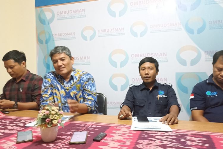 Jumpa pers laporan nelayan lombok ke Ombudsman atas dugaan malaadministrasi akse BBM Subsidi