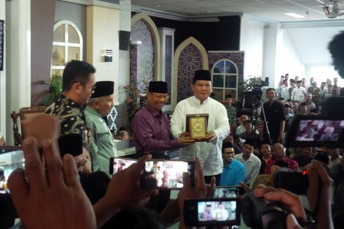 Di Hadapan Jemaah MTA, Prabowo Mengaku Grogi