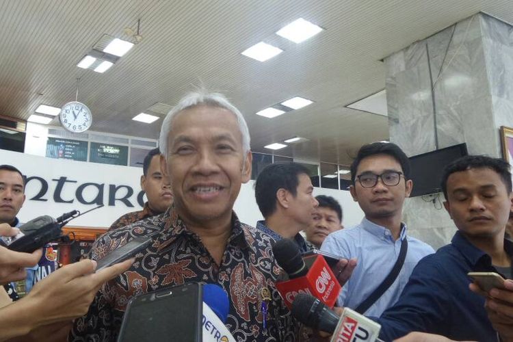 Wakil Ketua DPR RI Agus Hermanto di Kompleks Parlemen, Senayan, Jakarta, Jumat (9/6/2017).