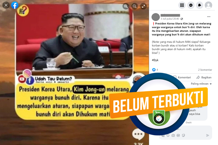 CEK FAKTA: Benarkah Ada Larangan dan Sanksi Terkait Bunuh Diri di Korut?