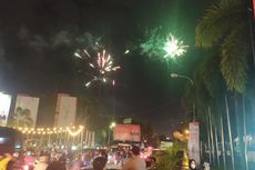Meski Dilarang, Pesta Kembang Api Tetap Meriahkan Malam Pergantian Tahun di Ambon